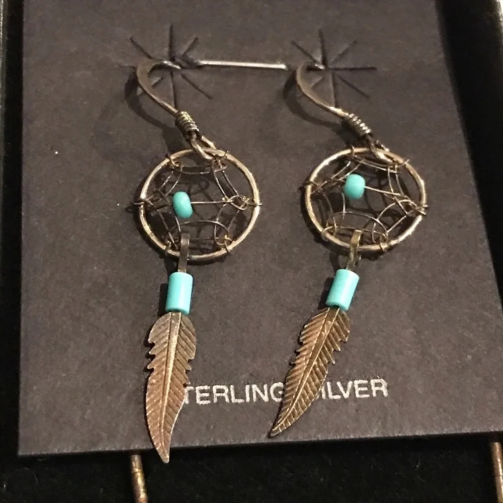 Southwestern 925 Turquoise Necklace Earring Set   Gift Quality